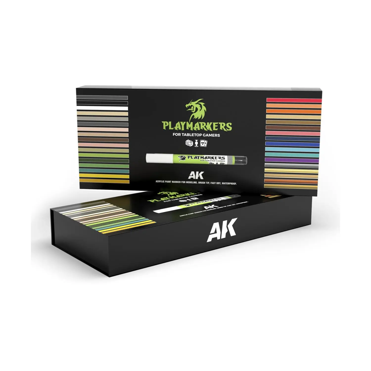 AK Interactive PLAYMARKERS SPECIAL BOX AKM150 Full Range (34x)