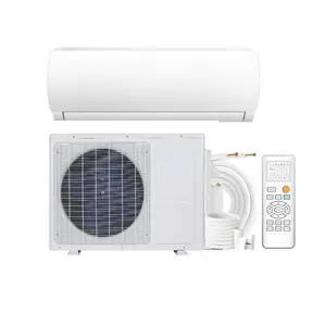 Ultra-Quiet Mini Split Air Conditioner & Heat Pump, 18000 BTU 19 SEER, Inverter, 230V, Wall-Mounted, Pre-Charged Condenser, Cools & Heats