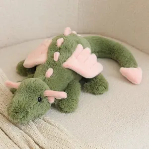 Creative Colorful Flying Dragon Plush Toy, Fun Rainbow Sky Dragon Stuffed Animal, Gift Doll Decoration, Cute Plaything