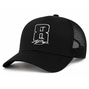 2026 Kyle Busch Black #8 Memorial Hat – NASCAR Racing Cap, Vintage Motorsport Snapback, Embroidered Fan Gift for Men