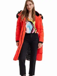 Desigual Long Padded Jacket for cold