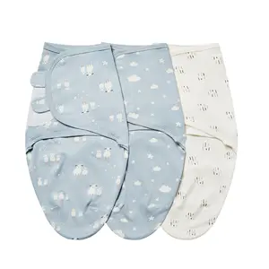 Insular Baby Swaddle Blankets – Soft Cotton Adjustable Wraps for Newborns and Infants, 3-Pack Sleep Sacks for Boys and Girls ,baby items,  newborn baby stuff