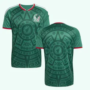 2026 Mexico Soccer Style Jersey Shirt, Patriotic Football Jersey, All Over Print Unisex Soccer Jersey, Sports Fan Apparel Top