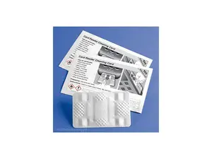 kicteam waffletechnology smart card reader cleaning card, 40 pack