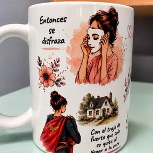 Taza Motivacional para Mujer | Diseño Emotivo y Inspirador