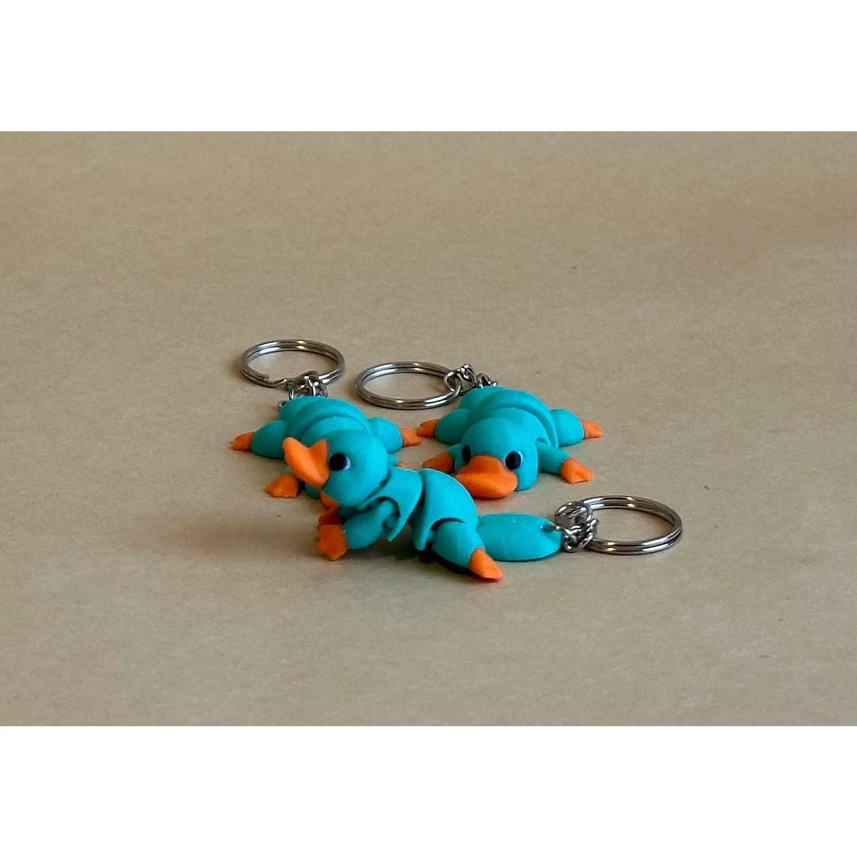 Plodding Platypus - Articulated Flexi moving keychain
