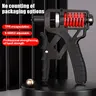 Unisex Adjustable Resistance Fitness Grip Strengthener - 11 lbs to 360 lbs Hand Exerciser, Forearm Trainer, Finger Stretcher, Stress Relief Ring, Fitness Accessory for Golf, Boxing, Compact Gym Bag-Friendly, All-Size Fit, Pullup Boost