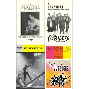 The Outsiders 140th Anniversary Legacy Four Covers Sticker Set