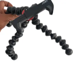 JOBY GripTight ONE GP Universal Phone Holder Magnetic GorillaPod Flexible Small Tripod for Smartphone Foldable Portable Watch FIFA World Cup Football Black