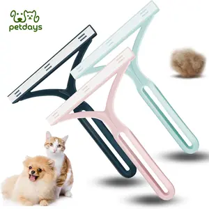 Petdays Pet Hair Remover Cat & Dog, Scraper for Couch Pet Beds Rugs, Carpet Rake,Pet Hair Remover,Lint Remover, Pet Hair Remover for Couch, Lint Shaver, Lint Cleaner, Easy to Every Hair!