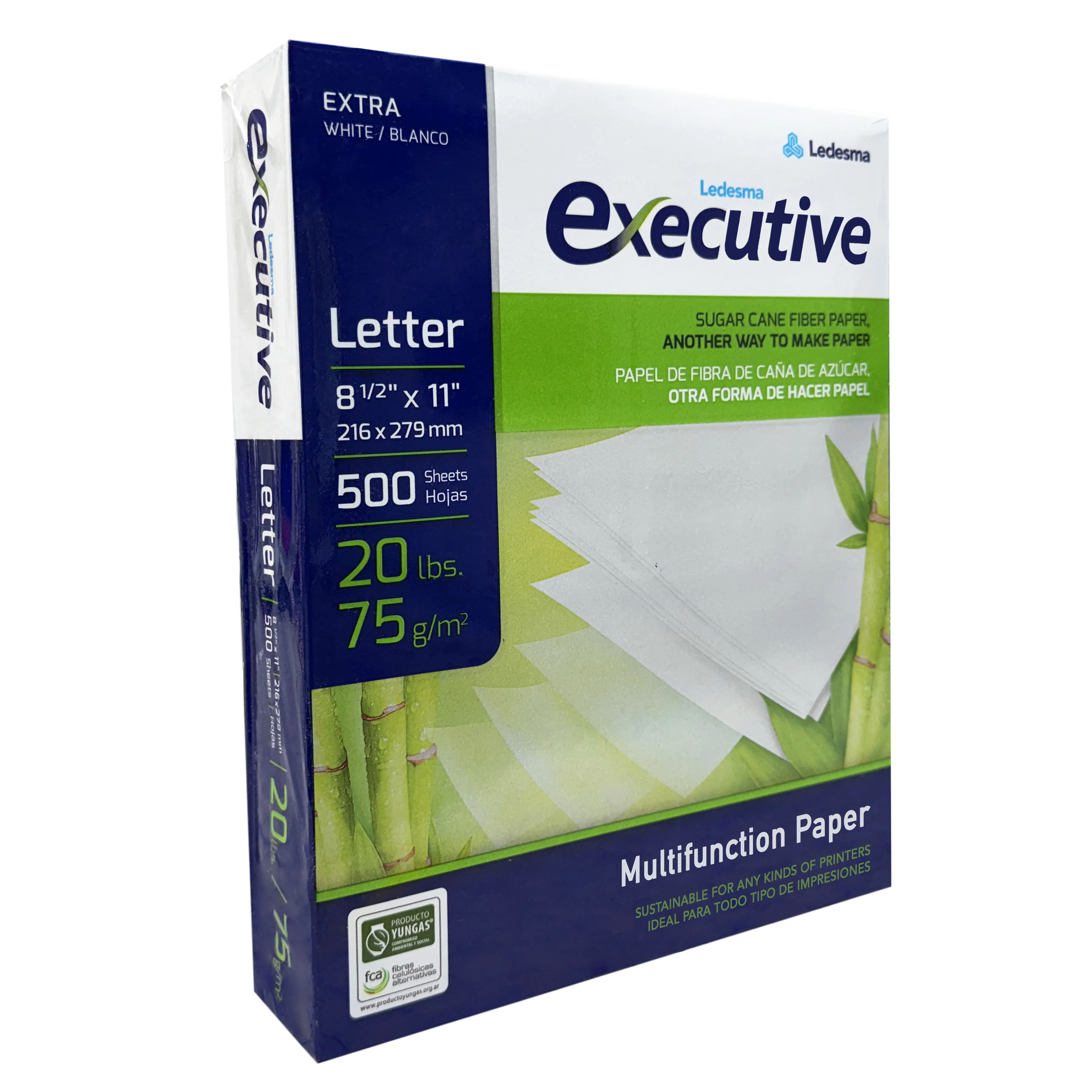 UOFFICE Multipurpose Copy Printer Paper 8.5" x 11" 20 lb White 500 Sheets per Ream for Home & Office Use