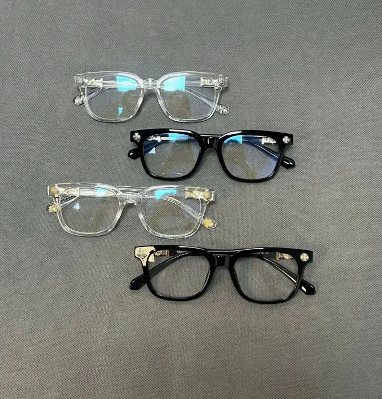 Unisex Luxury Eyeglasses - Anti Blue Light & Anti Dust Square Frames for Daily Wear and Timeless Style, Casual Wear, Decorative Eyewear, Classic Elegant Design