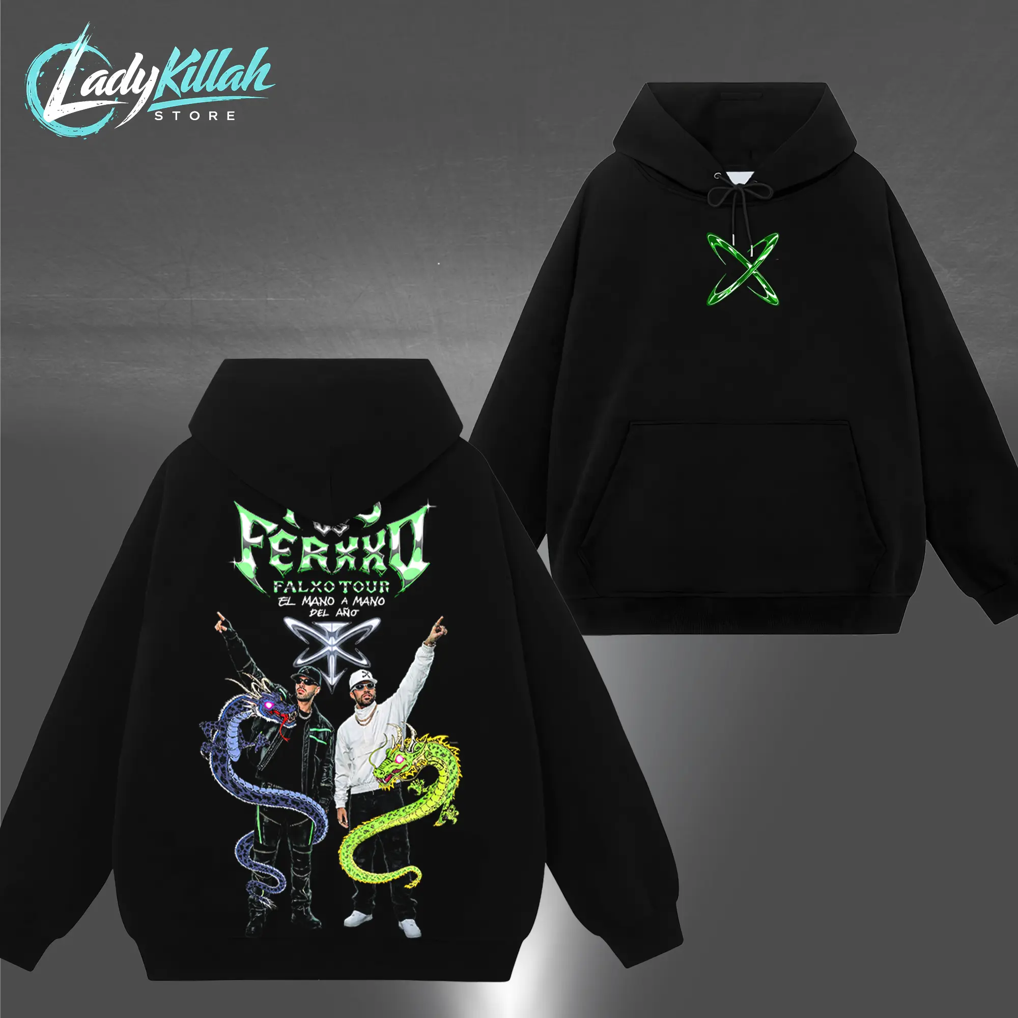 Feid Ferxxo Shirt and Hoodie V7 - FEID vs FERXXO: Falxo Tour 2026 High-Quality Shirt Heavy Cotton Unisex T-Shirt, Graphic Reggaetón, Latin Pop Feid Ferxxo Fan Merch Gift For Music Lover