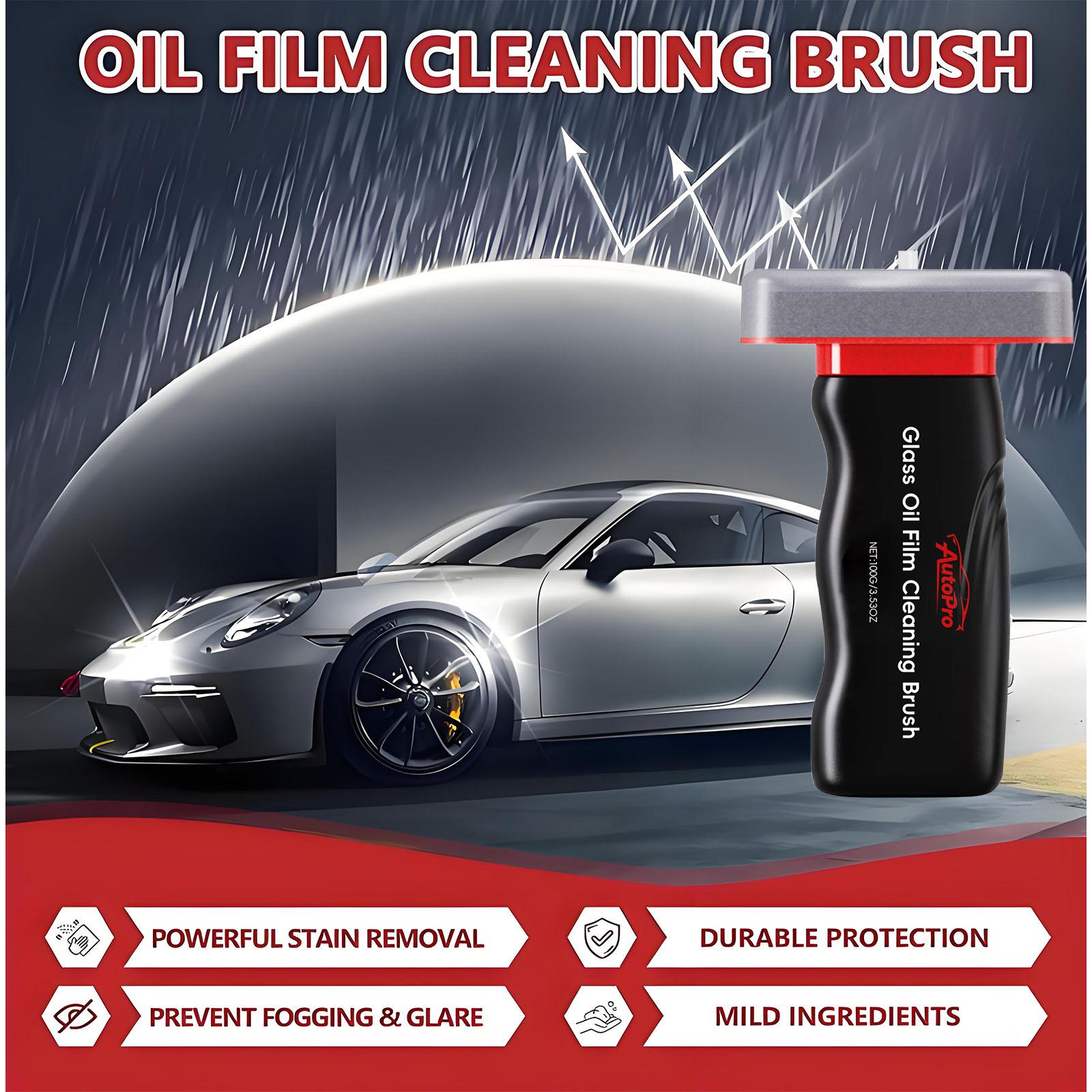 Automotive Handheld Oil Flmr Cream,Glass DecontaminationWithoutTraces,Window Oil Film Cleaning