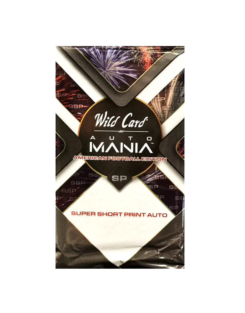 2024 1 of 1 Auto Mania American Edition Pack - Wild Card Football