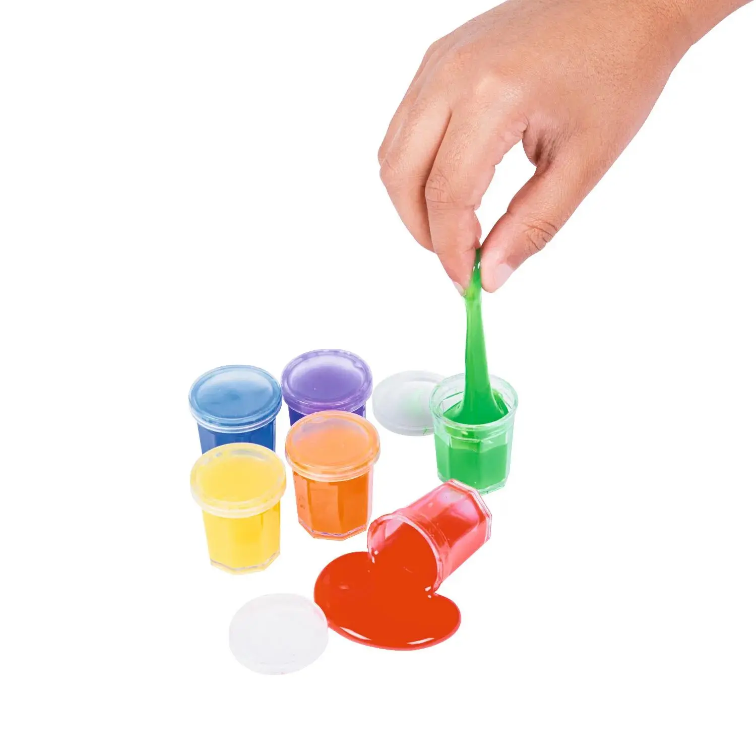 1 1/4" Bulk 48 Pc. Mini Bright Colors Rainbow Putty Assortment