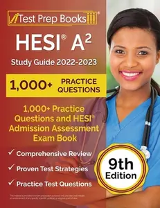 USED-HESI A2 Study Guide 2022-2023: 1,000+ Practice Questions and HESI Admission Assessment Exam Review Book [9th Edition] by Rueda, Joshua (Paperback)