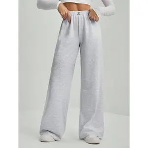Tall women’s leisure patchwork wide-leg cropped baggy sweatpants; graduation; back-to-school outfits; graduation; teacher outfits for women; back-to-school