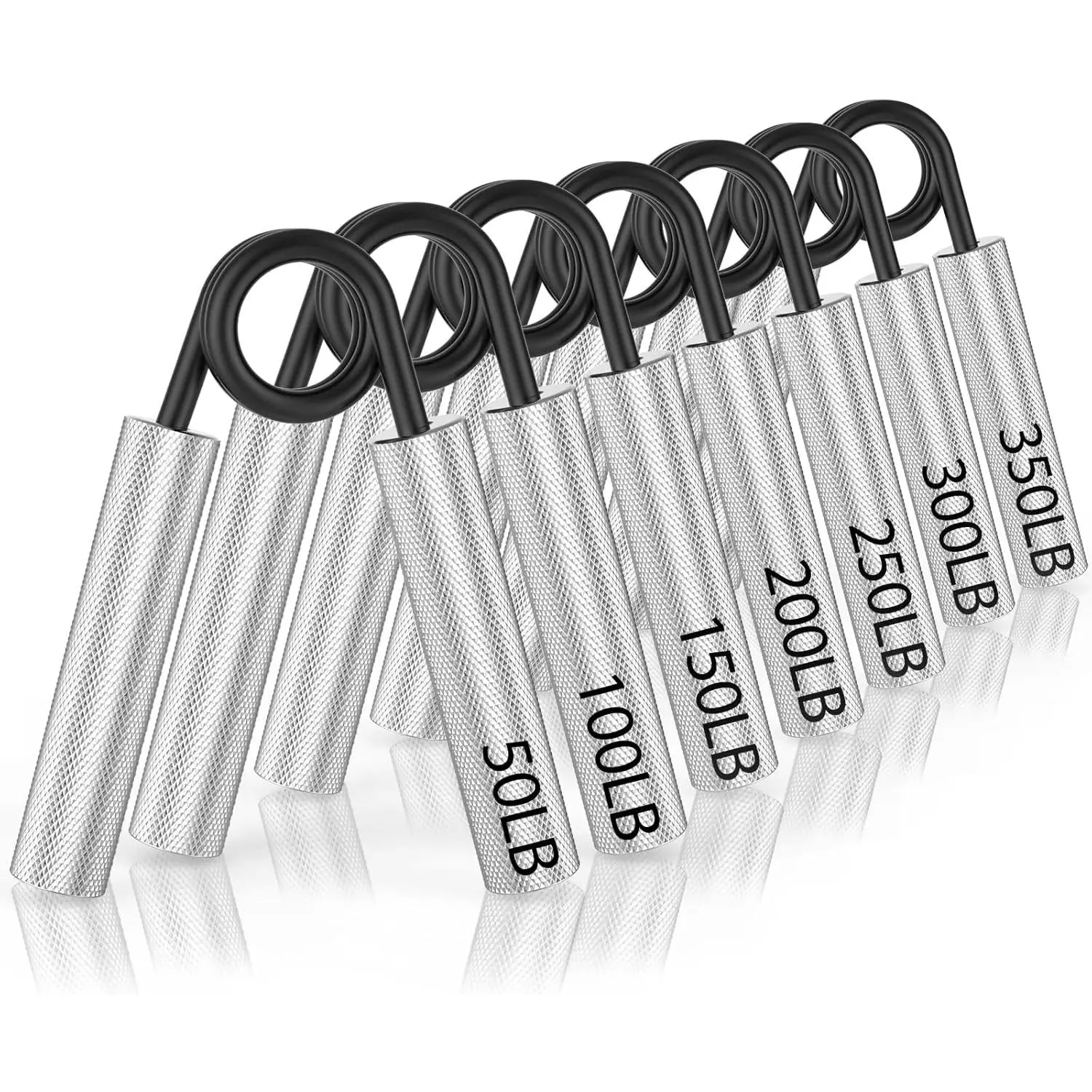 Grip Strength Trainer, Metal Hand Grip Strengthener, Non-Slip Heavy-Duty Forearm Exerciser, Hand Gripper for Building and Rehabilitation Exercising JianShuLuxe