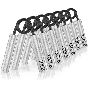 Grip Strength Trainer, Metal Hand Grip Strengthener, Non-Slip Heavy-Duty Forearm Exerciser, Hand Gripper for Building and Rehabilitation Exercising