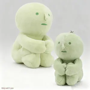 Mysterious Little Man Plush Toy, Soft Stuffed Figure, Soft & Cuddly Keychain, Perfect Gift for Kids & Adults, Hangable Accessory for Bags & Decorations