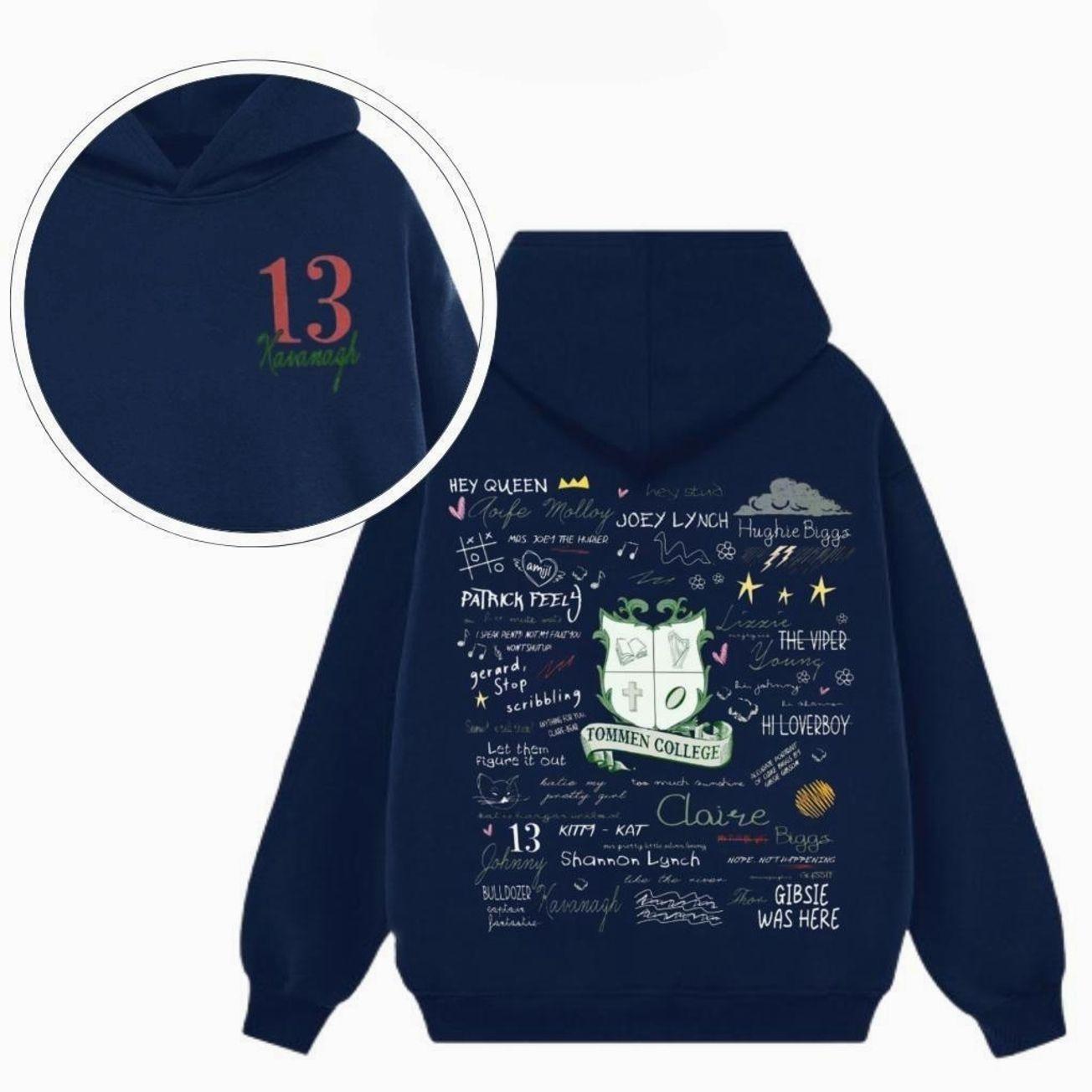 Boys of Tommen Shirt, Rugby Team T-Shirt, Johnny Kavanagh, Tommen College Tee, Bookish Unisex Sweater, Romance Book Hoodie, Book Lover Sweatshirt 3