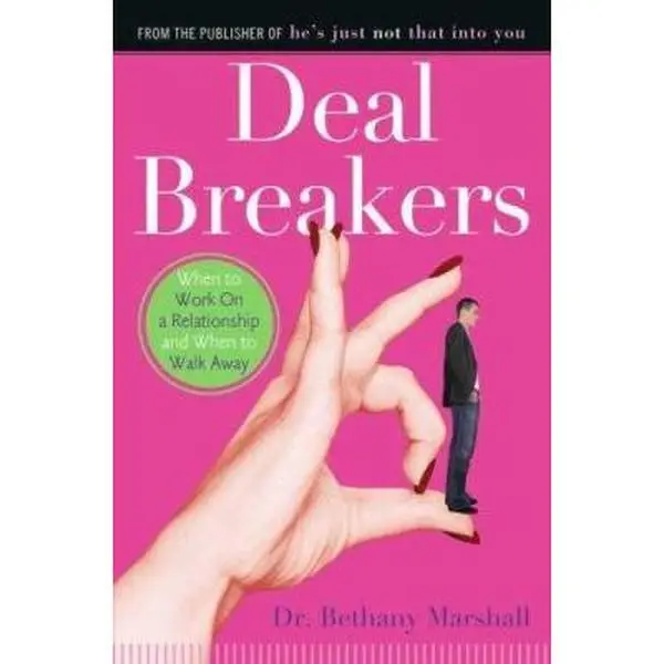 USED Book - Deal Breakers: When to Work On a Relationship and When to Walk Away by Dr. Bethany Marshall (Hardcover) - english