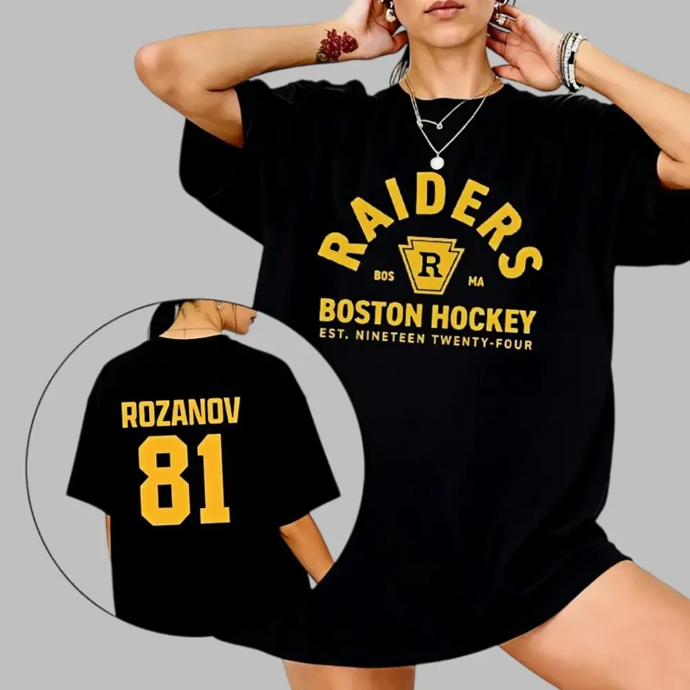 Ilya Rozanov 81-Boston Raiders Tee,Hudson Williams Connor Storrie Shirt, Heated Rivalry, Ilya Rozanov Shane Hollander Shir t |   Unisex Fit Tshirt Printed in USA
