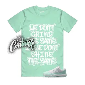 Unisex T-shirt to match Jordan 11 Igloo White Mint Green - DIFF. 100% Cotton for Casual Wear. Comfortable Summer Unisex T-Shirt to match Jordan Sneaker. Streetwear Style. urban outfitters