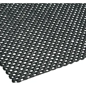 Trend Non Slip Workbench Mat 610x1220mm Multi Purpose Heavy Duty PVC NS/MAT/A (Black, Grey)