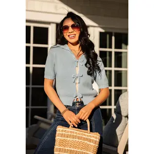 FINAL SALE - Charmed by Bows Sweater