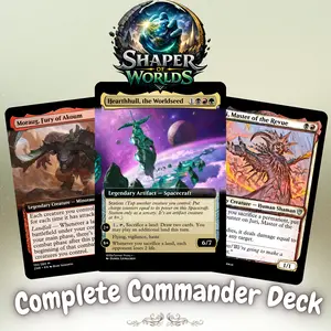 Shaper of Worlds MTG Proxy Deck + MTG Commander + Token