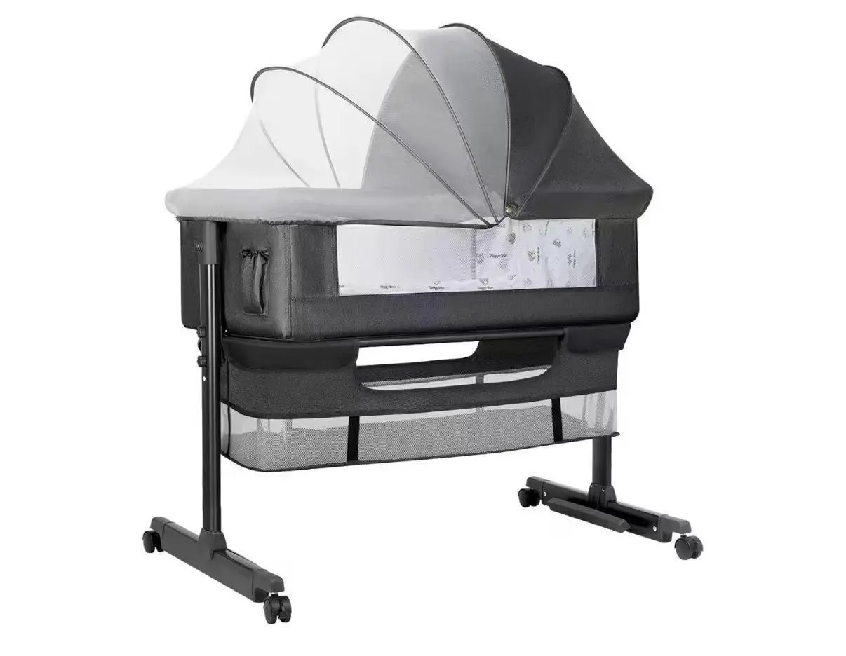 Bassinet Bedside Sleeper, Rocking Bassinets with Comfy Mattress and ...