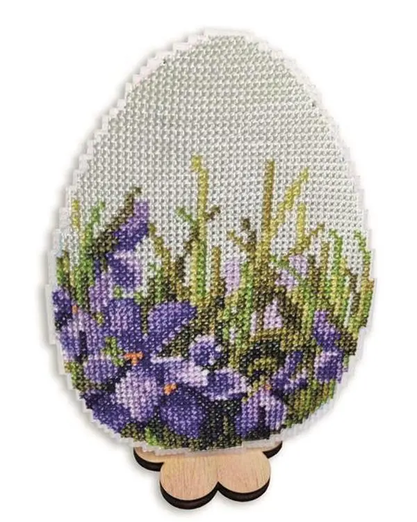 Easter Egg Counted Cross Stitch Kit by Alisena 8103A