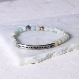 Believe In Yourself As Much As I Do - Love Collection Bracelet