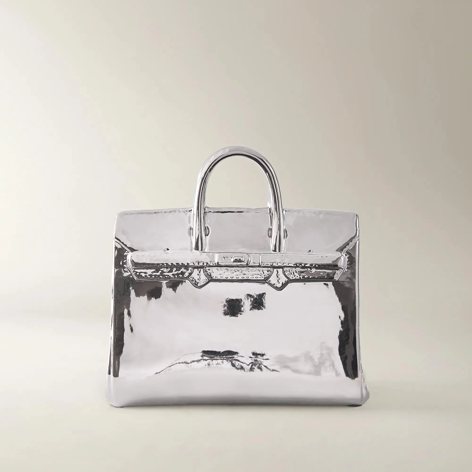 Silver- Small - 8.5" x 4" x 8.5"