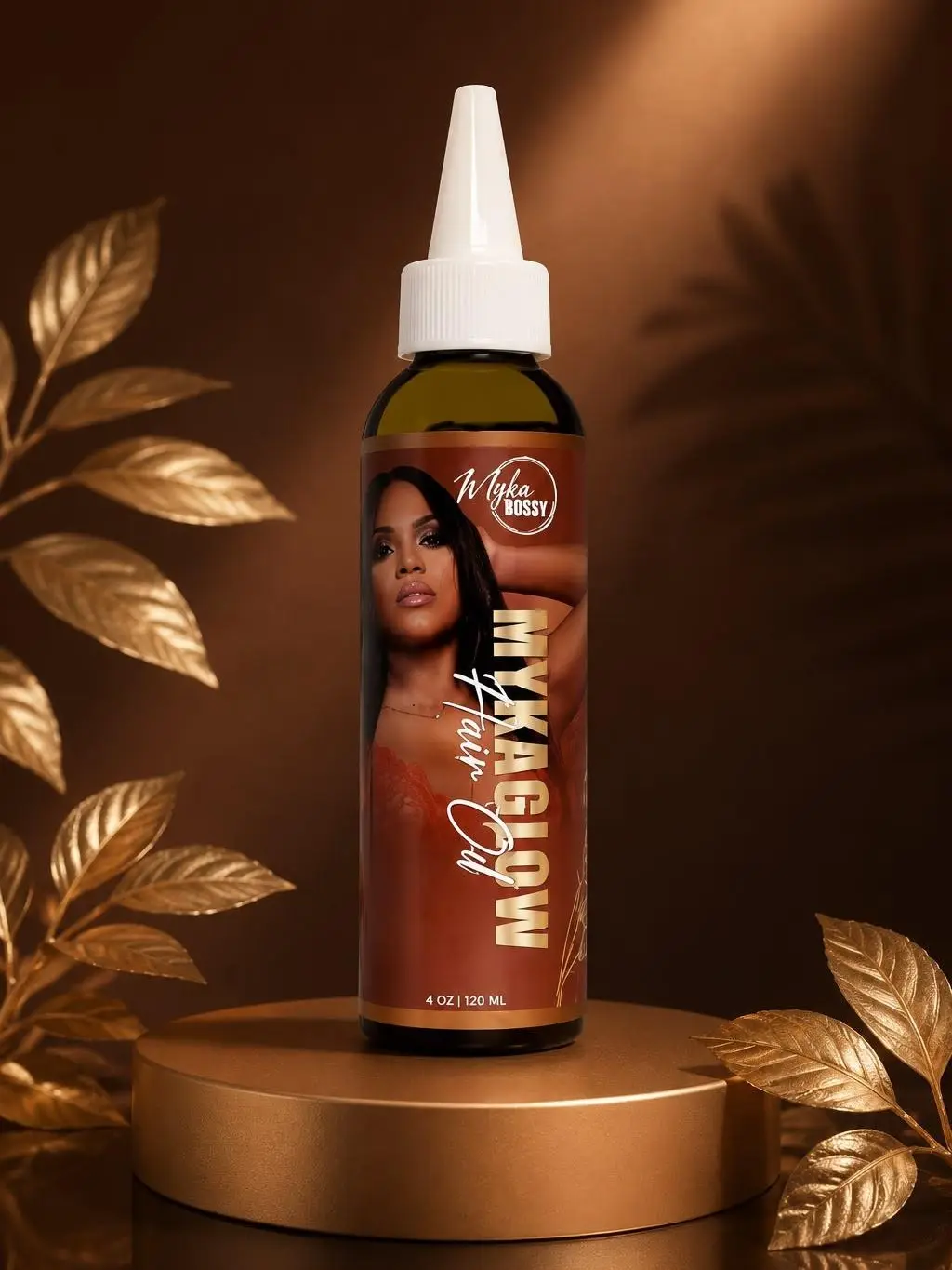 Myka Grow Hair Oil, Haircare Treatment Oil for Hair Growth Support