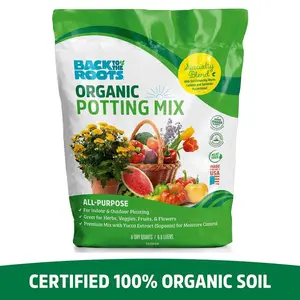Back to the Roots 6 qt. Organic All Purpose Potting Mix Soil
