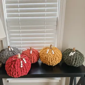 Chunky Knit Pumpkins