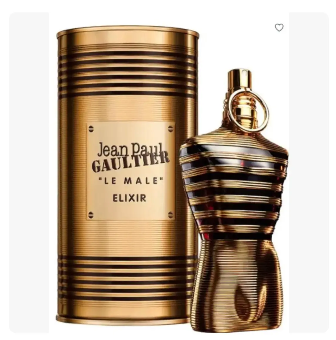 Jean Paul Gaultier Le Male Elixir Absolu Parfum Intense, Spicy Amber Fragrance for Men, 4.2 fl oz / 125 mL