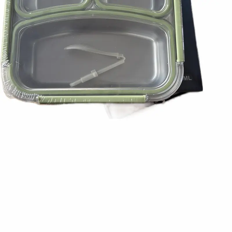 Three compartments  lunch box