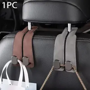 Universal Car Seat Headrest Hook Car Seat Back Hook for Handbag, Backpack, Double Hook Car Seat Suspension Device