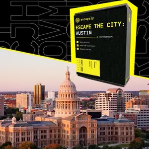 Outdoor Escape Room - Downtown Austin - Find Clues & Solve Puzzles - Escapely