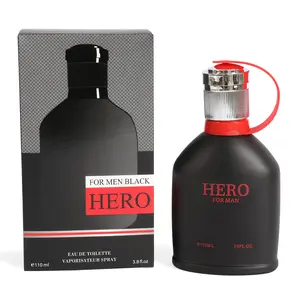 Hero for Men Black Eau de Toilette Spray Cologne 110ml/3.8fl.oz. - Fragrance for Men