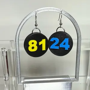 3D Printed Hollanov Earrings