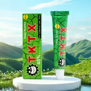 TKTX Numbing Cream for Tattoos & Waxing – 10g Pain Relief Cream with Lecithin, Soothes Skin During Tattooing, Microneedling, Hair Removal | External Use Only