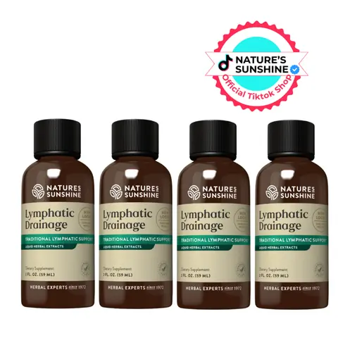 4 Pack-Lymphatic Drainage Support Supplement