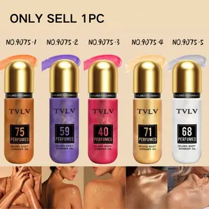 Aromatic Gold Body Glow Oil, Full-Body Moisturizing, Collarbone Shaping Highlighter, Shimmering Body Makeup, Suitable for Daily Use and Special Occasions