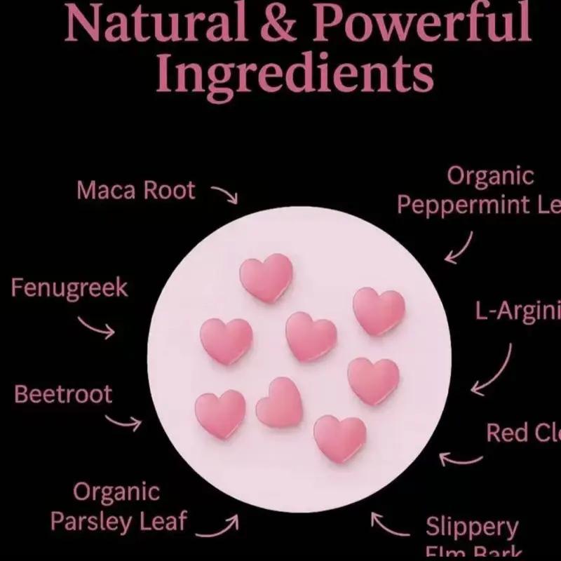 ProYoni Pheromone Gummies, Mixed Berry Flavor, 60 Count, Dietary Supplement Vitamin Fitness Edible