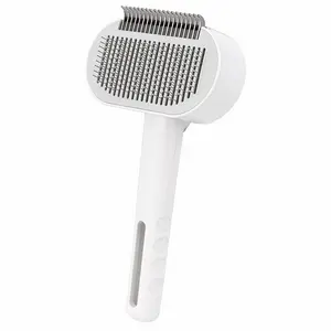 CATMUSE Safe 2-in-1 Cat Detangling Comb Needle Comb — A high-efficiency detangling comb designed specifically for cats, featuring self-cleaning functionality and painless detangling; a must-have tool for cleaning cat fur.